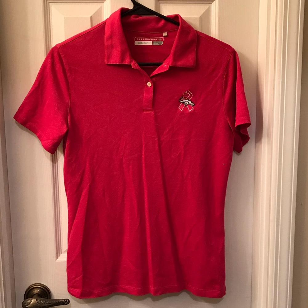 Broncos Breast Cancer Awareness Polo